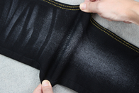 Czarny tył z czystej czarnej tkaniny dżinsowej 9oz do produkcji dżinsów
