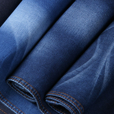 Satyna Bambusowa Tkanina Denim 71% Bawełna 27% Poliester 2% Lycra