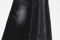 Czarny odcień 11,8 uncji bawełnianej poliestrowej tkaniny dżinsowej na spódnice szorty