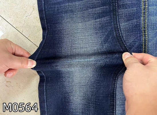 2025 Hot Sell 11 oz Ciemno-niebieski Stretch Woven Denim Fabric for Jeans