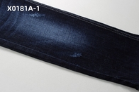 Wielkość sprzedaży 11 Oz Błękitne Crosshatch Slub Stretch Denim Tkanina Do Jeans