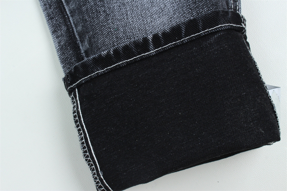 14oz konkurencyjna cena Czarny denim tkanina dla mężczyzny dżinsy lub kurtka Czarny tył Wysoka jakość dla dżinsów marki