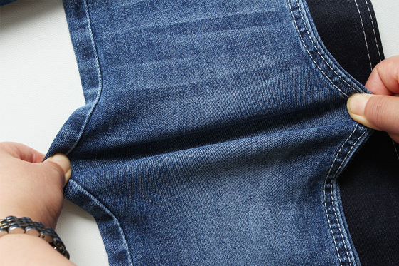 8.7 Oz Niski Stretch Denim Tkanina Dla Mężczyzny Shorts Pantalony Z Warp Slub