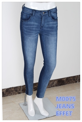 9.5 Oz High Stretch Denim z Warp Slub Skinny Jeans High Stretch Najlepsza jakość