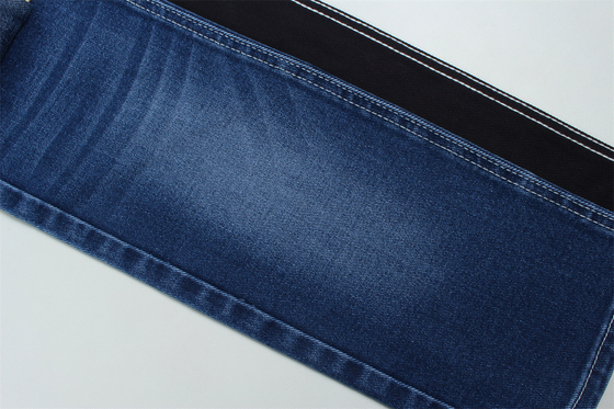 12 oz ostre ceny niskie rozciąganie tkaniny denimowej dla mężczyzny pracy nosić dżinsy czarny tył konkurencyjna cena od Weilong Textile
