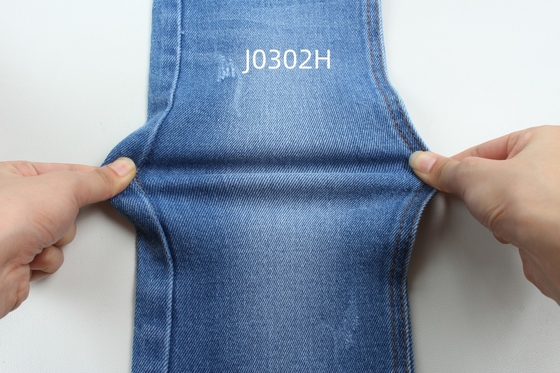 2024 Hot Sell 11 Oz Ciemno Błękitne Stretch Woven Denim Tkanina Do Jeansów