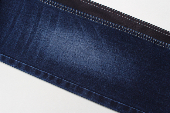 11-11.5 Oz Warp slub jeans tkanina dla mężczyzny jeans Mercerized Fleece czarny tyłek wysoki rozciąg dla mężczyzny india market style