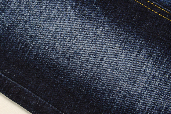 11.8 Oz Cross Slub Jeans Tkanina dla Mężczyzny Jeans High Stretch dla Mężczyzny India Market Style China Factory In Guangdong