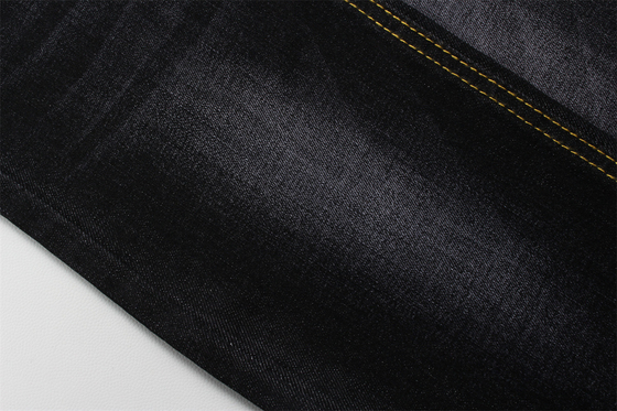 11 Oz Warp Slub Black Denim Tkanina dla mężczyzny Jeans High Stretch India Market Style Hot Sell