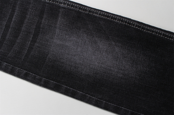 11 Oz Warp Slub Black Denim Tkanina dla mężczyzny Jeans High Stretch India Market Style Hot Sell
