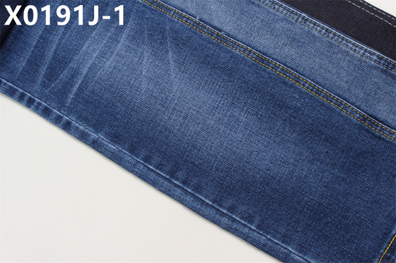11 Oz Cross Slub Dark Blue Denim Tkanina dla mężczyzny Jeans High Stretch India Market Style Hot Sell Tkanina