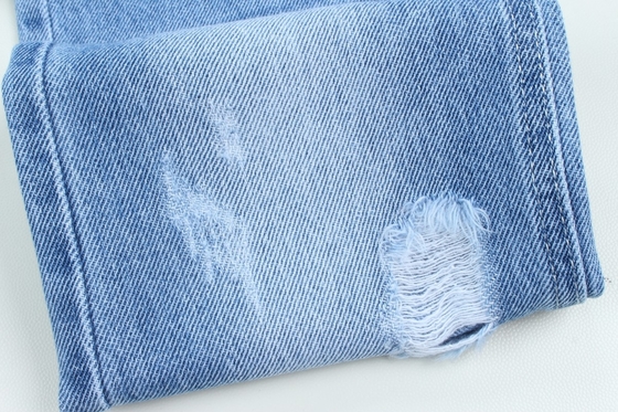Sprzedaż hurtowa 7000 metrów W magazynie 10,5 oz 100% bawełny sztywne dżinsy Tkanina
