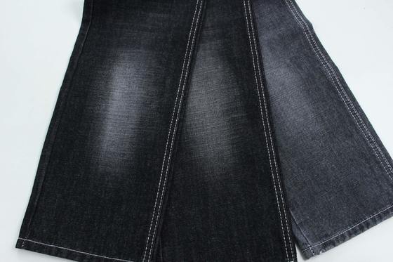 100% bawełny, przecinek, tkanina denimowa, sztywna do mody, 13 oz, czarny kolor, gorąca sprzedaż na rynku indyjskim.