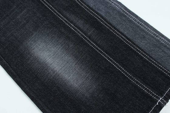100% bawełny, przecinek, tkanina denimowa, sztywna do mody, 13 oz, czarny kolor, gorąca sprzedaż na rynku indyjskim.