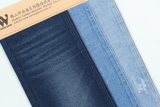 9000 Yards 13 Oz TC Denim Tkanina W Ciemno-Błękitnym