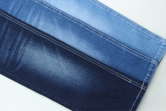 5000 metrów 9 Oz Warp Slub Denim Jeans Tkanina Ciemno Błękitne