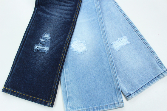 14oz Super Dark Blue Denim Tkanina sztywna 100% Bawełna Świeża Bawełna Dla Marki Style Jeans Boy Friend Style