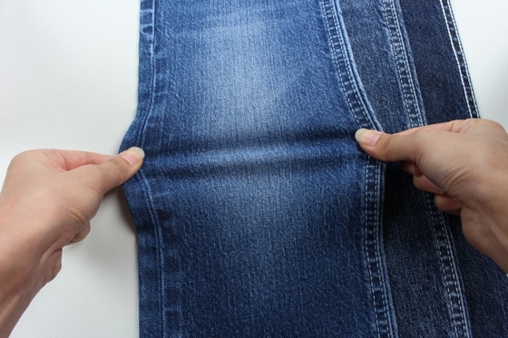 11.2 Oz Super ciemno niebieski bawełniany Spandex Denim Tkanina dla dżinsów