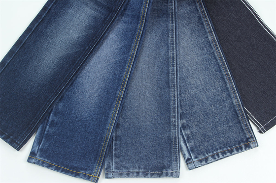 190cm 14oz 100% bawełna Indigo Blue Rigid Denim Tkanina dla dżinsów Eco Friendly
