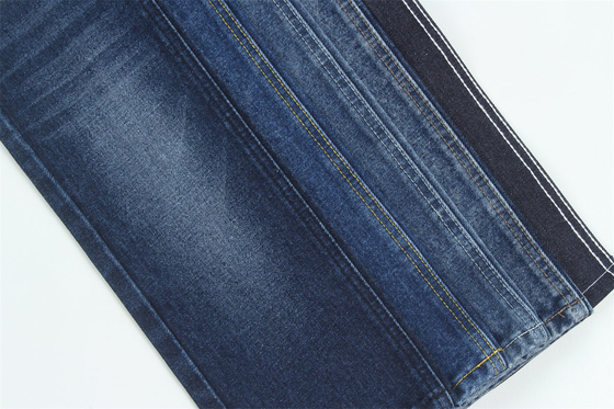 190cm 14oz 100% bawełna Indigo Blue Rigid Denim Tkanina dla dżinsów Eco Friendly