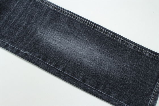 Ciemno-niebieski szaro-przekrzywiony tkanina bawełniana spandex denim dla dżinsów
