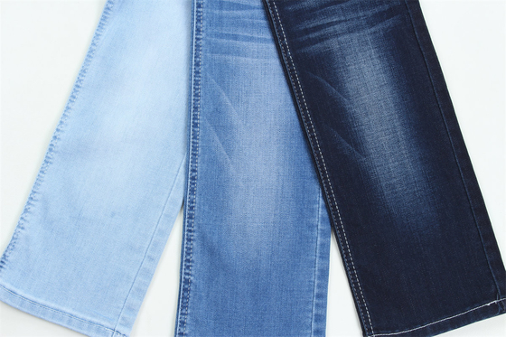 10 Once Dobby Cotton Polyester Spandex Stretcy Jacquard Denim Tkanina do dżinsów