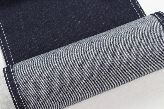 190cm Indigo Blue Cotton Polyester Twardy Tkanin Denim Do Jeansów