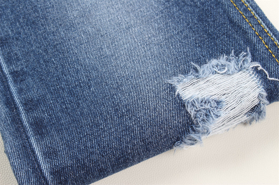 190cm Indigo Blue Cotton Polyester Twardy Tkanin Denim Do Jeansów