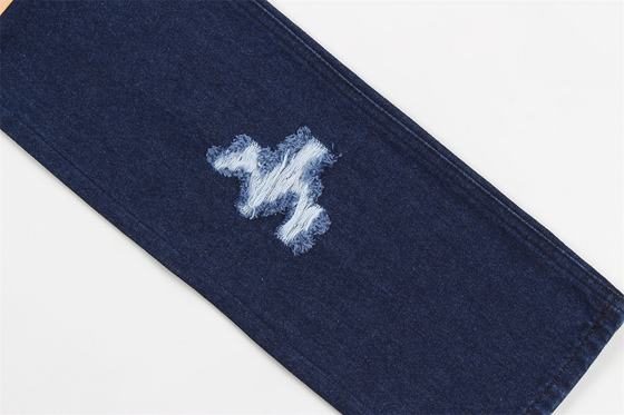 190cm Indigo Blue Cotton Polyester Twardy Tkanin Denim Do Jeansów