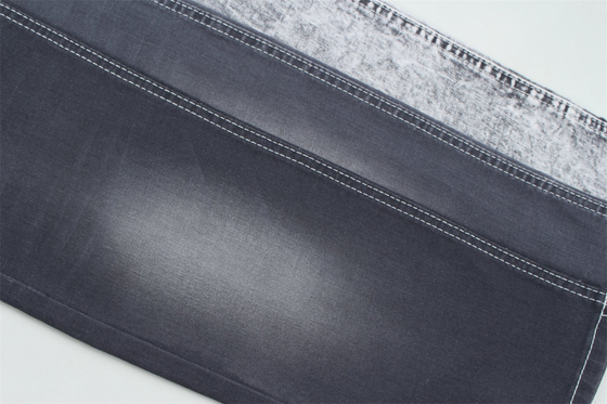 Ciemno szary kolor Stretch Slub Denim Tkanina dla dżinsów