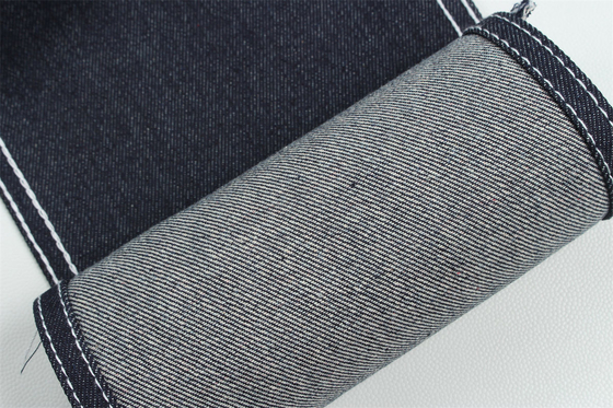 Mniej niż 2 dolary 12 uncji 190cm Indigo Bawełna Poliester sztywna tkanina Denim dla dżinsów