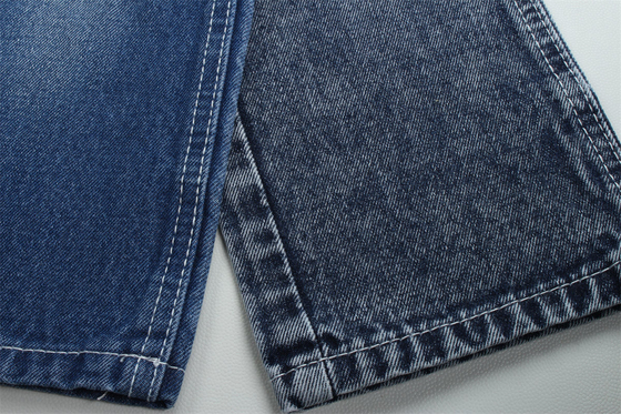 Mniej niż 2 dolary 12 uncji 190cm Indigo Bawełna Poliester sztywna tkanina Denim dla dżinsów