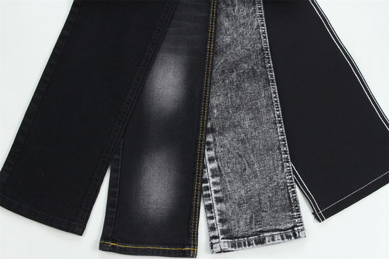 10 uncji Czarny Czarny Good Stretch Denim Tkanina Do Jeansów