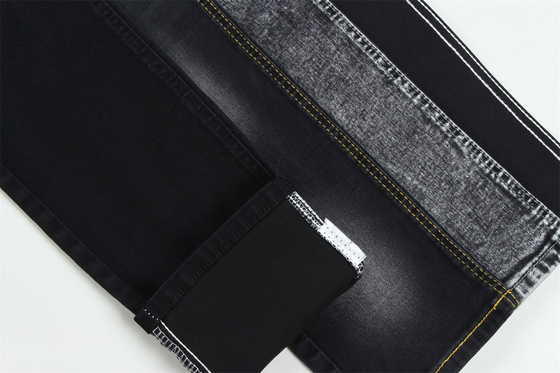 10 uncji Czarny Czarny Good Stretch Denim Tkanina Do Jeansów