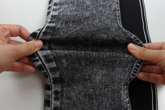 10 uncji Czarny Czarny Good Stretch Denim Tkanina Do Jeansów