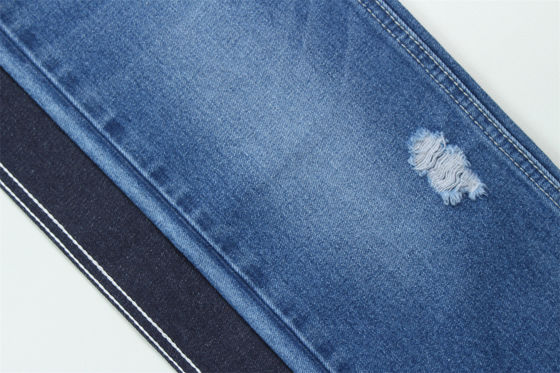 10oz Denim Tkanina sztywna 100%C dla marki Style Jeans Boyfriend Style Soft Handfeel Super Dark Blue Kolor
