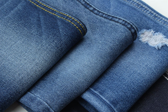 10oz Denim Tkanina sztywna 100%C dla marki Style Jeans Boyfriend Style Soft Handfeel Super Dark Blue Kolor