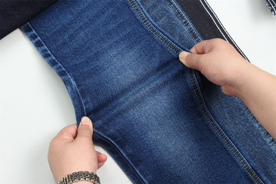 12 oz Niski rozciąg tkaniny denimowej dla mężczyzn Jeans warp 160cm pełna szerokość