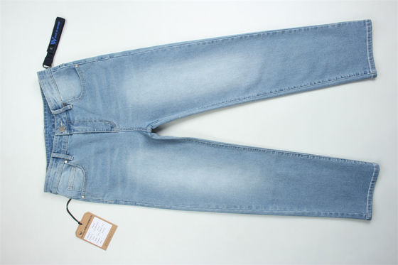 Jacquard Stretch Denim 11 oncez Full Lycra Dobby Denim Tkanina Do Jeans