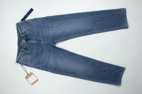 11 oz Jacquard pełna lycra Dobby denim tkanina dla dżinsów
