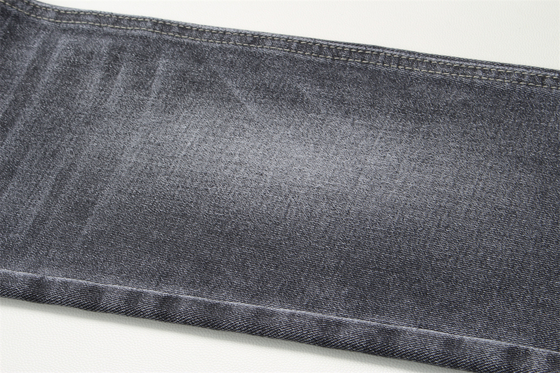 10.5oz Czarny Denim Tkanina sztywna 100% Bawełna Czarny I Czarny tylna strona dla stylu Jeans Boy Friend Style Miękkie dotyku dłoni kobiety