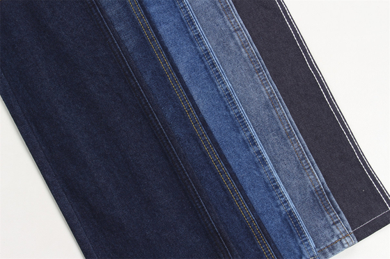 10 oz Super Blue Denim Tkanina sztywna 100% Bawełna dla stylu Jeans Boy Friend Style Soft Handfeel Damski Jeans Summer Na sprzedaż