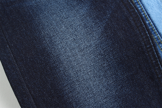 12,5 uncji 100% bawełniany denim na dżinsy, 424 gsm, ciemnoniebieski