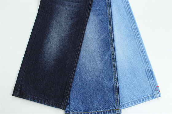 12,5 uncji 100% bawełniany denim na dżinsy, 424 gsm, ciemnoniebieski