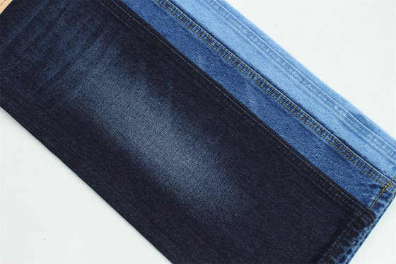 12,5 uncji 100% bawełniany denim na dżinsy, 424 gsm, ciemnoniebieski