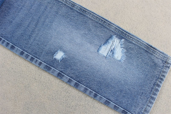 Eco-Friendly Shrink-Resistant Medium Weight 100% Cotton Denim Fabric for Jeans and Apparel
