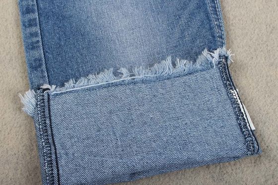 100% Cotton Denim Fabric with 3/1 Right Hand Twill and 10 X 10 Construction for Jeans in 58/60" Width