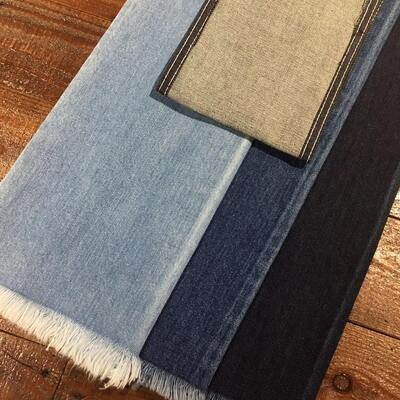100% Cotton 10oz Weight No Stretch Denim Fabric for Men and Women