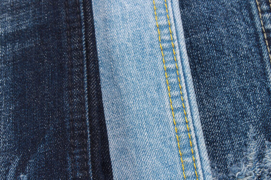 12 oz 100% bawełny dżinsy Cross Hatch Slub Sanforizing dżinsy tkanina