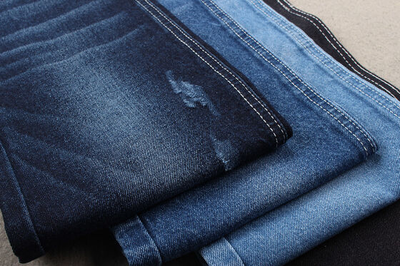 Nowy trend w modzie Recykling bawełny Tkanina denimowa 12% Recykling bawełny i 88% bawełny 11 OZ przyjazne dla środowiska